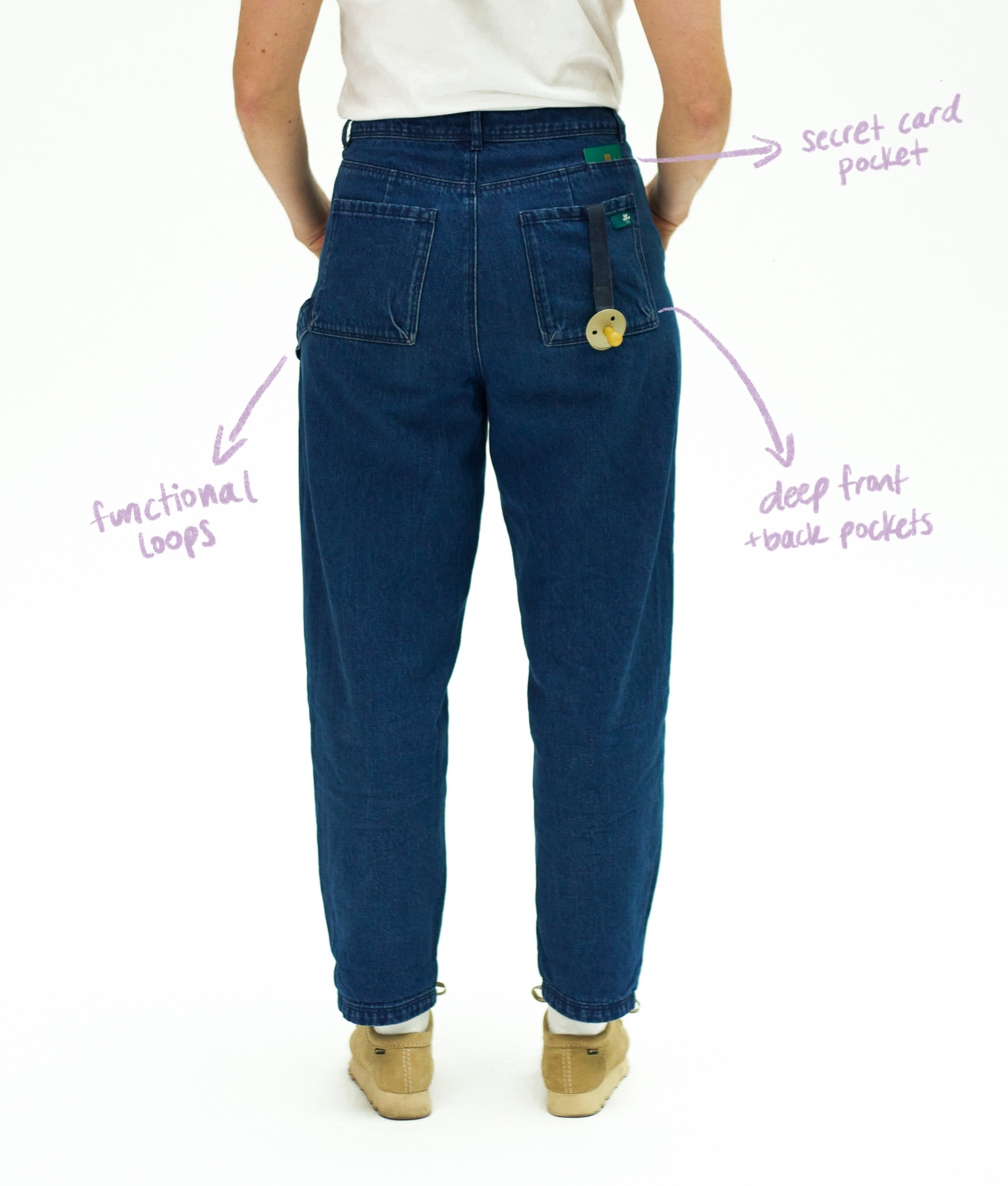 La Mami post-pregnancy jeans by conuco - Main Image